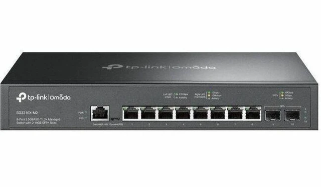 Alt view image 5 of 6 - Omada 8-Port Managed Switch