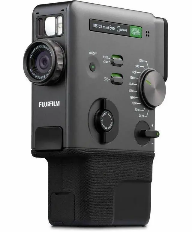 Alt view image 8 of 11 - Fujifilm instax mini Evo Cinema 3-in-1 Hybrid Instant Camera
