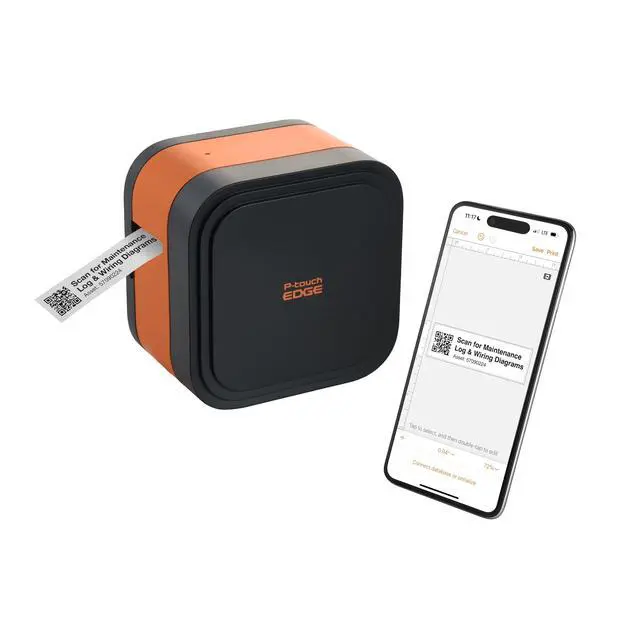 Alt view image 8 of 8 - Brother PT-E920BT WIRELESS PORTABLE LABEL PRINTER W/ USB-C & BLUETOOTH CONNECTIVITY, AUT