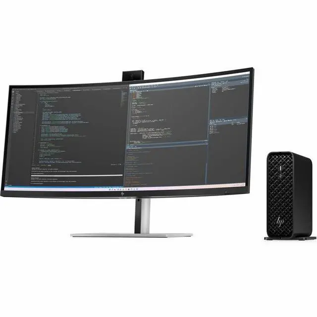 Alt view image 2 of 5 - HP Z2 Mini G1i Workstation Intel Core Ultra 9 285 32 GB 1 TB SSD Mini PC Black Intel W880 Chip Windows 11 Pro NVIDIA 20 GB Graphics English Keyboard Ethernet Wireless LAN BM6N4UTABA