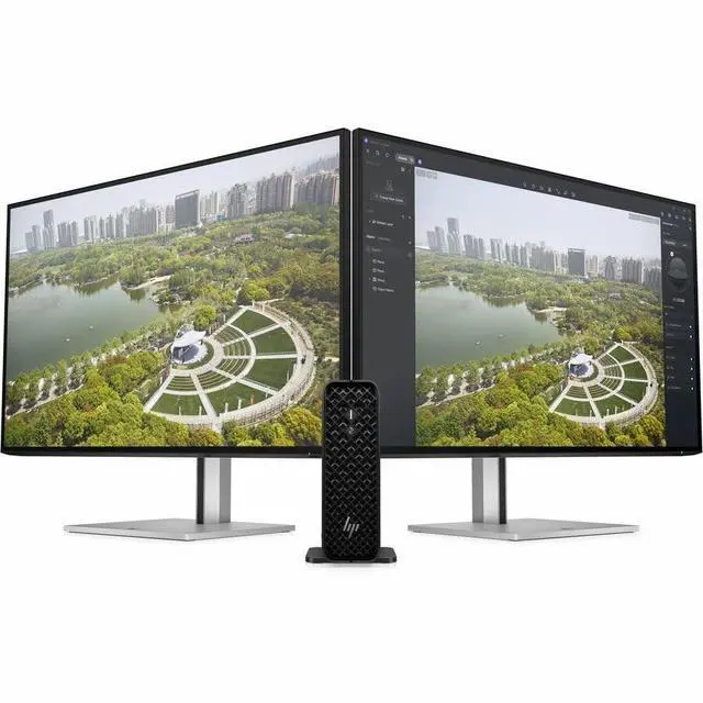 Alt view image 4 of 5 - HP Z2 Mini G1i Workstation Intel Core Ultra 9 285 32 GB 1 TB SSD Mini PC Black Intel W880 Chip Windows 11 Pro NVIDIA 20 GB Graphics English Keyboard Ethernet Wireless LAN BM6N4UTABA