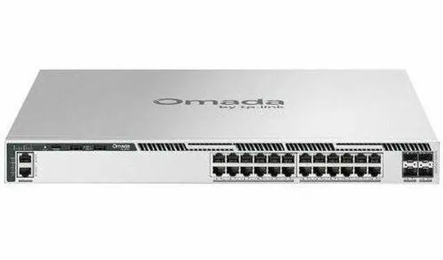 Main image of Omada Campus 24-Port Gigabit Stackable L3 Managed Switch with 4? 10G Slots S650024G4XF
