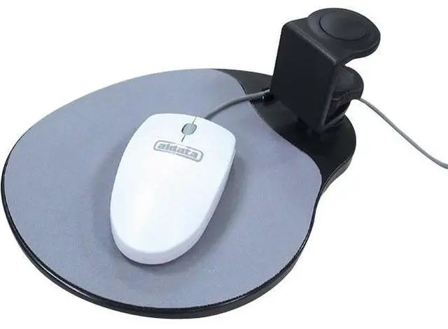 Main image of Aidata UM003B Under-Desk Mouse Platform - Black