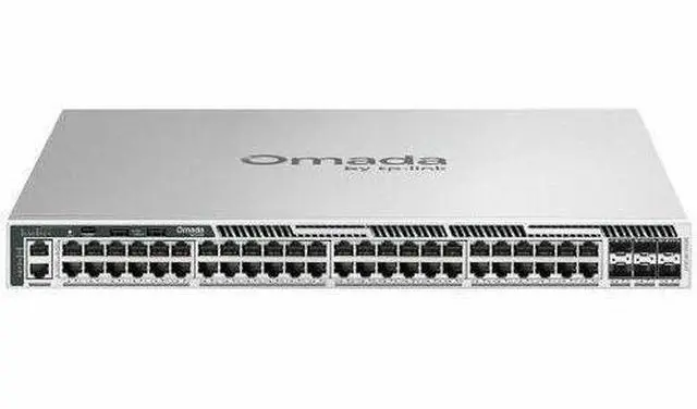 Main image of Omada Campus 48-Port Gigabit Stackable L3 Managed Switch with 6? 10G Slots S650048G6XF