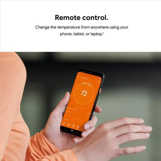 Alt view image 13 of 13 - Google Nest 3rd Gen Learning Smart Wi-Fi App Control Thermostat - Mirror Black