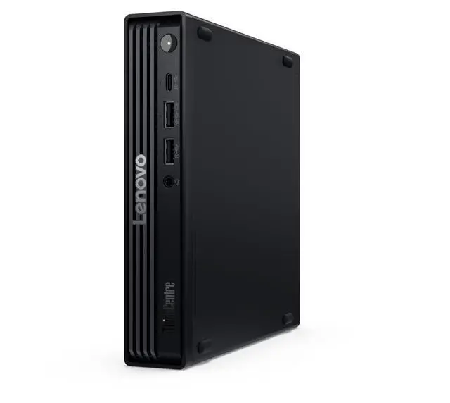 Alt view image 5 of 7 - Lenovo ThinkCentre M70q Gen 6 13A40028US Desktop Computer - Intel Core Ultra 5 235T - vPro Technology - 16 GB - 256 GB SSD - Tiny - Black - Intel Q870 Chip - Windows 11 Pro - Intel DDR5 SDRAM - Englis