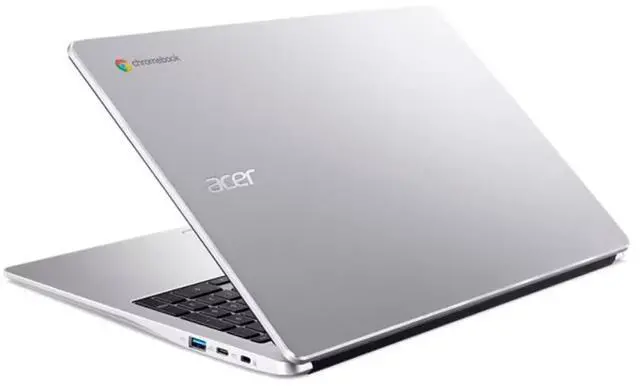 Alt view image 12 of 14 - Acer Chromebook 315 15.6" Full HD Laptop - Intel Celeron N4500, 4GB RAM, 64GB eMMC, Sparkly Silver + Protective Case