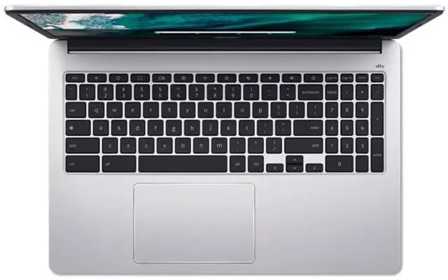 Alt view image 14 of 14 - Acer Chromebook 315 15.6" Full HD Laptop - Intel Celeron N4500, 4GB RAM, 64GB eMMC, Sparkly Silver + Protective Case
