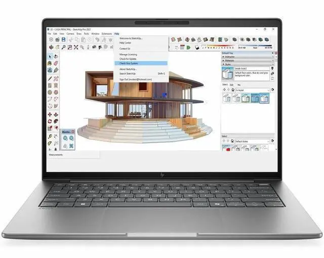 Alt view image 10 of 14 - HP ZBook 8 G2a 14" Touchscreen Copilot+ PC Mobile Workstation - AMD Ryzen AI 7 PRO 450 - 32 GB - 512 GB SSD - Windows 11 Pro - Webcam - Wi-Fi 7 - DK8J3UT#ABA