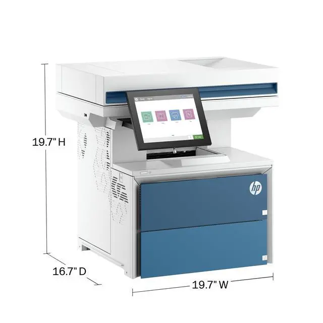 Alt view image 5 of 7 - HP LaserJet Enterprise 5602dn Wired Laser Multifunction Printer Monochrome, 675S3A