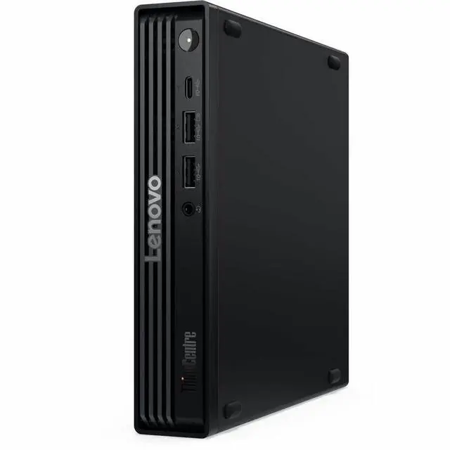 Alt view image 7 of 11 - Lenovo ThinkCentre M70q Gen 6 13A40028US Desktop Computer - Intel Core Ultra 5 235T - vPro Technology - 16 GB - 256 GB SSD - Tiny - Black - Intel Q870 Chip - Windows 11 Pro - Intel DDR5 SDRAM - Englis