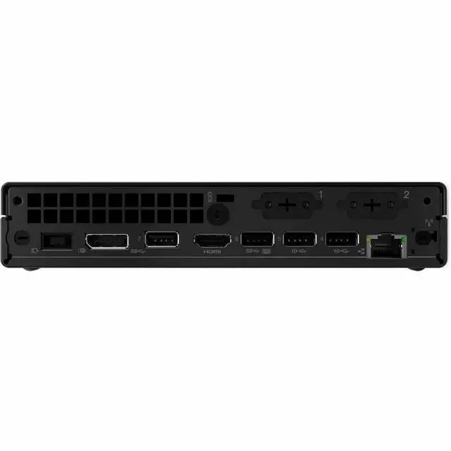 Alt view image 9 of 11 - Lenovo ThinkCentre M70q Gen 6 13A40028US Desktop Computer - Intel Core Ultra 5 235T - vPro Technology - 16 GB - 256 GB SSD - Tiny - Black - Intel Q870 Chip - Windows 11 Pro - Intel DDR5 SDRAM - Englis