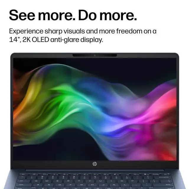 Alt view image 3 of 7 - HP OmniBook 3 14" Copilot+ PC Snapdragon X1-26-100 16GB 512GB SSD W11 DT4F1UAABA