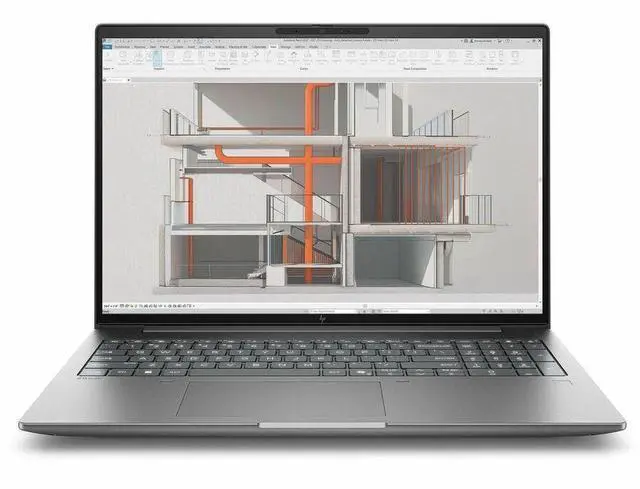 Main image of HP ZBook X G2i 16" Copilot+ PC Mobile Workstation WQUXGA Intel Core Ultra 9 Series 3 386H 32 GB 1 TB SSD English Keyboard Meteor Silver DK2E5UTABA