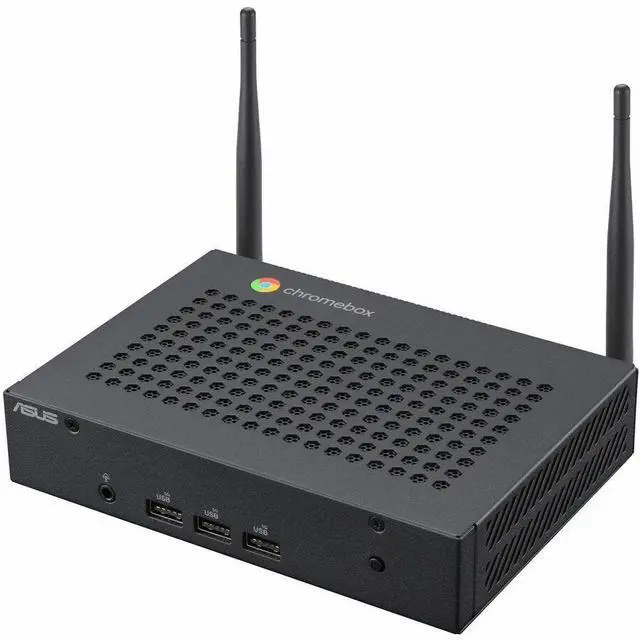Main image of Asus Chromebox CF40-BC0001UN Mini PC Celeron N4500 8GB 64GB Flash, Black