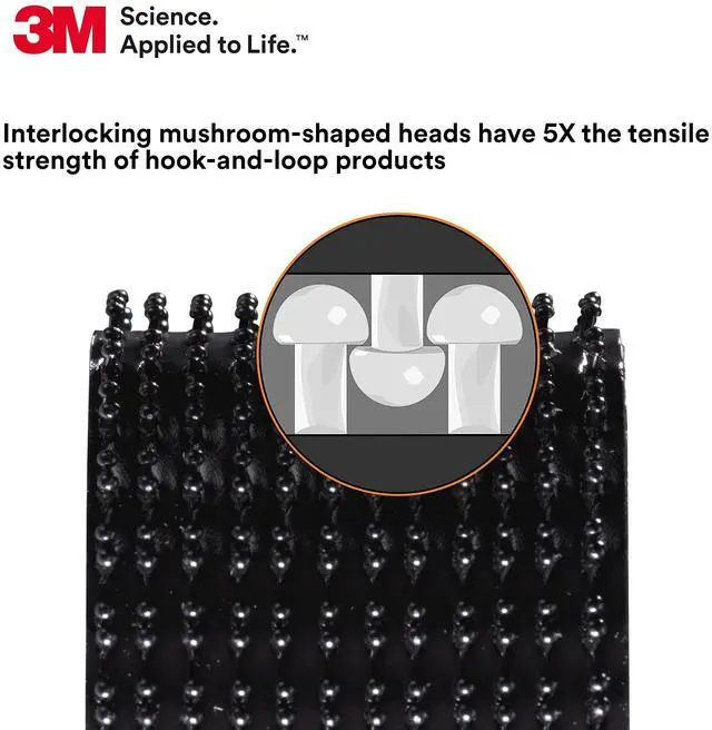 Alt view image 5 of 8 - 3M Dual Lock Reclosable Fastener SJ3540