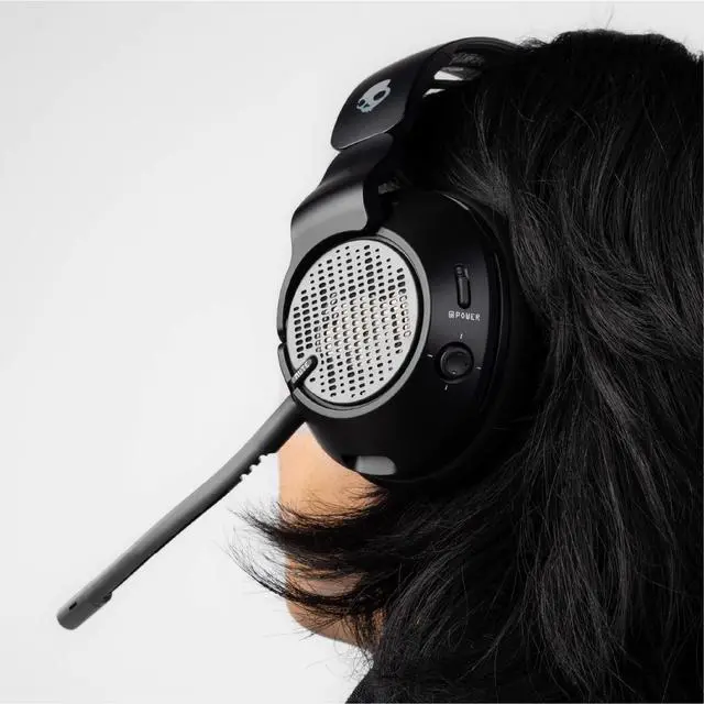 Alt view image 14 of 14 - Skullcandy Multi-Platform Sensory Bass Wireless Gaming Headset - Stereo - USB Type A, Mini-phone (3.5mm) - Wireless - Bluetooth/RF - 36 Ohm - 20 Hz to 20 kHz - Over-the-head, Over-the-ear - Binaural -