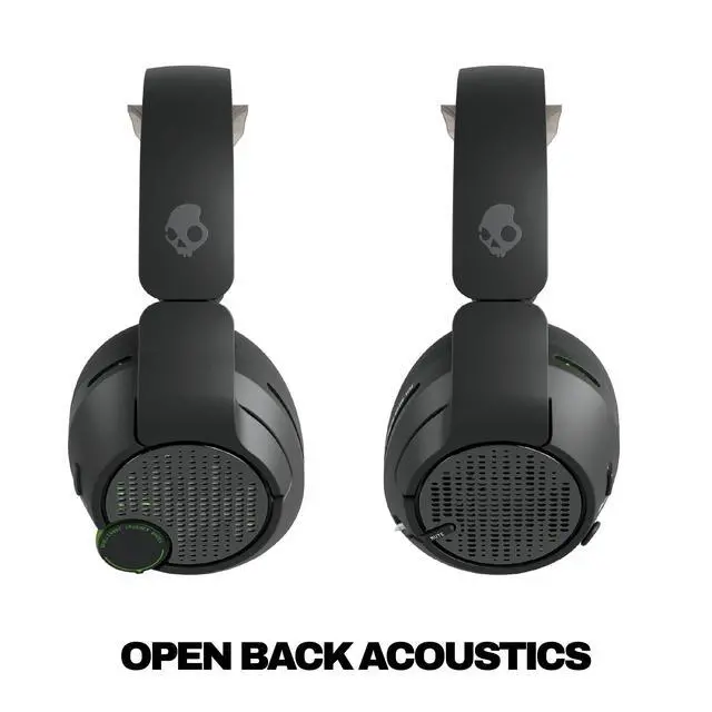 Alt view image 10 of 14 - Skullcandy Multi-Platform Sensory Bass Wireless Gaming Headset - Stereo - USB Type A, Mini-phone (3.5mm) - Wireless - Bluetooth/RF - 36 Ohm - 20 Hz to 20 kHz - Over-the-head, Over-the-ear - Binaural -