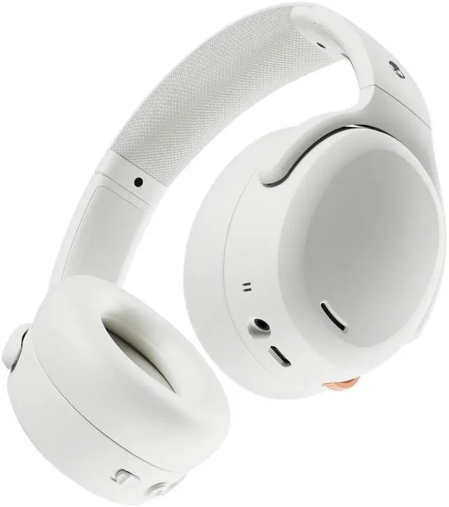 Alt view image 6 of 12 - Skullcandy Crusher ANC 2 Headset - Stereo - Wireless - Bluetooth - 32 Ohm - 20 Hz to 20 kHz - On-ear, Over-the-head - Binaural - Circumaural - Noise Canceling - Gray