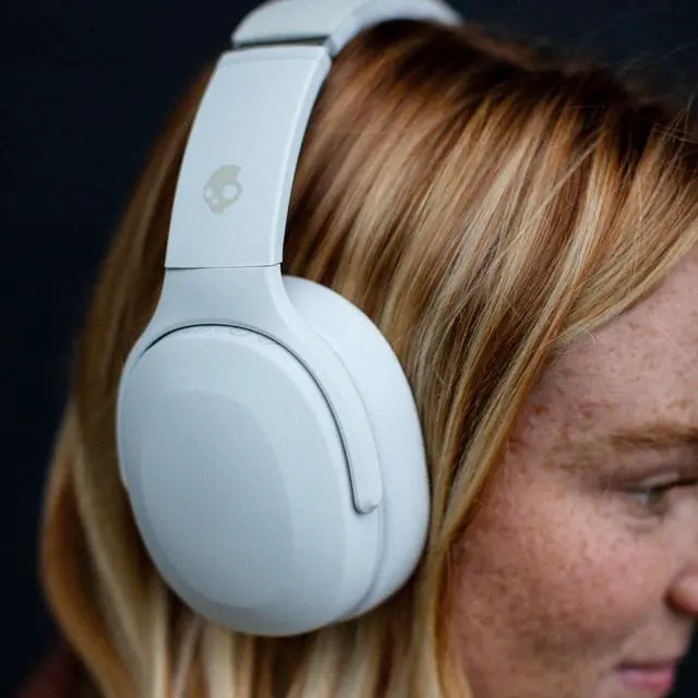 Alt view image 4 of 6 - Skullcandy Crusher EVO Wireless Multi-Sensory Bass Headphones - Bone
