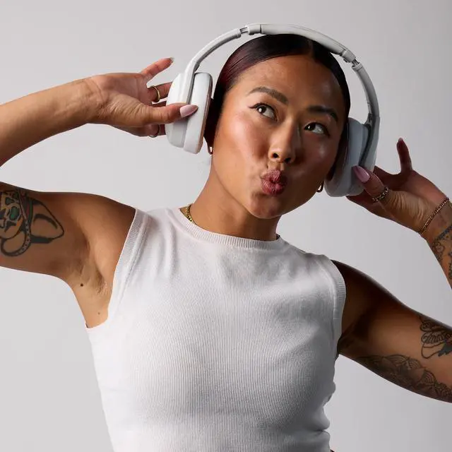 Alt view image 5 of 6 - Skullcandy Crusher EVO Wireless Multi-Sensory Bass Headphones - Bone