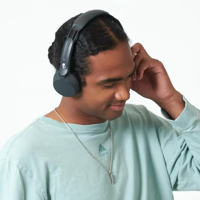 Alt view image 11 of 14 - Skullcandy Icon 180 Headset - Alexa, Google Assistant - Stereo - Mini-phone (3.5mm), AUX - Wired/Wireless - Bluetooth - 32 Ohm - 20 Hz to 20 kHz - Over-the-head, On-ear - Binaural - Supra-aural - True