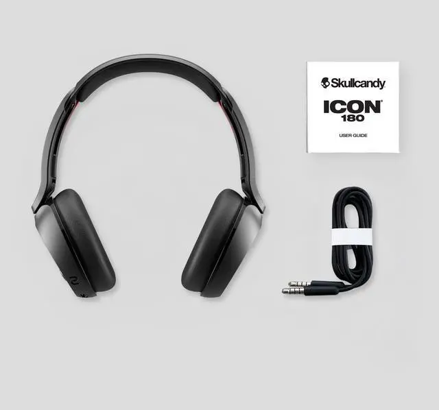 Alt view image 6 of 7 - Skullcandy Icon 180 Wireless On-Ear Bluetooth Headphones - Bone