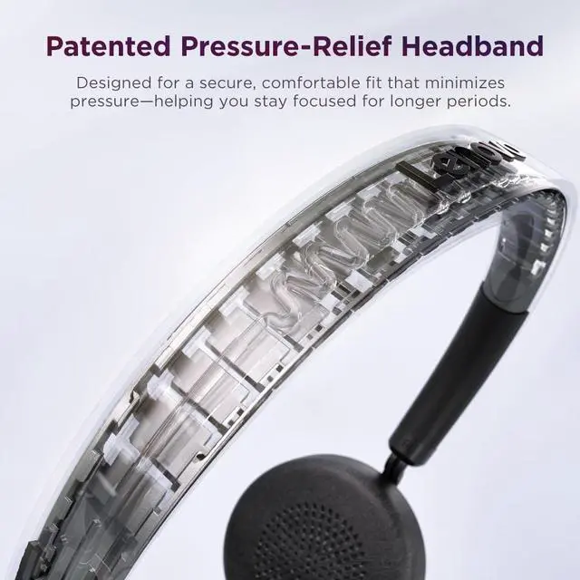 Alt view image 13 of 14 - Lenovo Wireless VoIP Headset (USB-A, Teams)