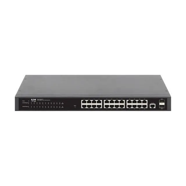 Alt view image 7 of 7 - Tripp Lite 24-Port Managed Gigabit Ethernet Switch - Layer 2 - 1 Gbps, 2x GbE SFP Ports - 1U - 24 Ports - Manageable - Gigabit Ethernet - 3 Layer Supported - 16.70 W Power Consumption - NGS24C2-1