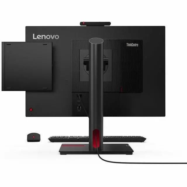 Alt view image 10 of 15 - Lenovo ThinkCentre M75q Gen 5 12RQ000HUS Desktop Computer - AMD Ryzen 3 PRO 8300GE - 16 GB - 256 GB SSD - Tiny - Black - AMD PRO 600 Chip - Windows 11 Pro - AMD Radeon 740M DDR5 SDRAM - English Keyboa