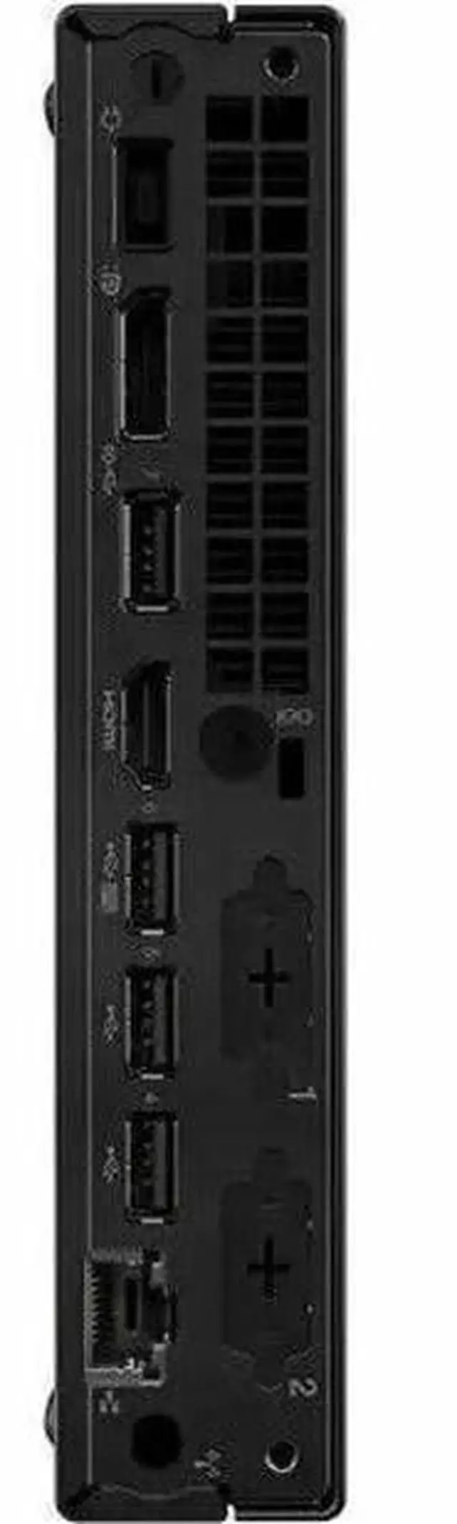 Alt view image 12 of 15 - Lenovo ThinkCentre M75q Gen 5 12RQ000HUS Desktop Computer - AMD Ryzen 3 PRO 8300GE - 16 GB - 256 GB SSD - Tiny - Black - AMD PRO 600 Chip - Windows 11 Pro - AMD Radeon 740M DDR5 SDRAM - English Keyboa