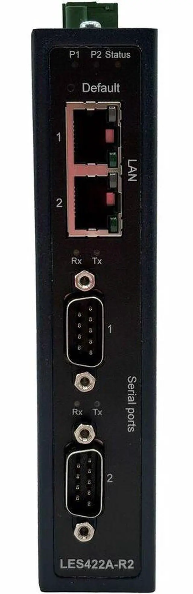 Main image of Black Box LES400 Series Industrial RS232/422/485 Serial Device Server LES422AR2