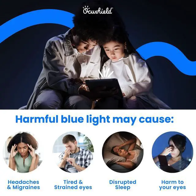 Alt view image 3 of 7 - OCUSHIELD ANTI BLUE LIGHT FOR LAPTOP MONITOR MODEL 27 W-B