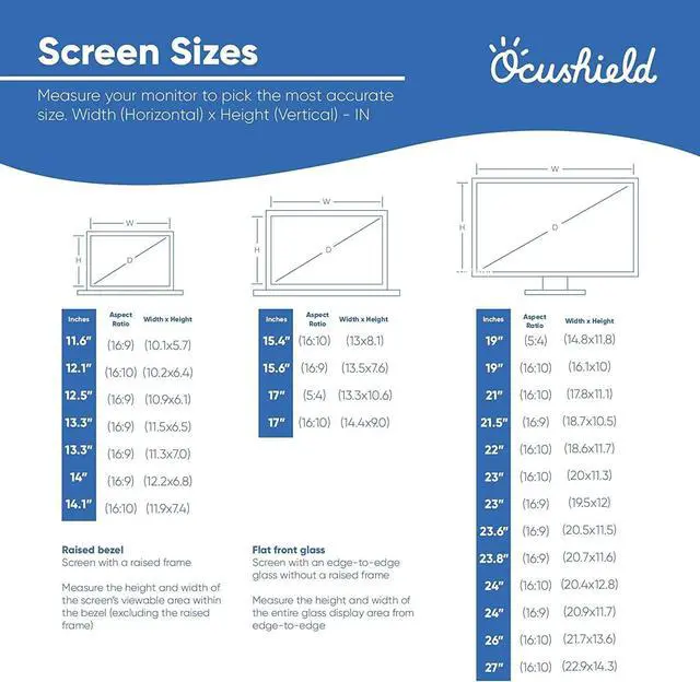 Alt view image 6 of 7 - OCUSHIELD ANTI BLUE LIGHT FOR LAPTOP MONITOR MODEL 23.8 W