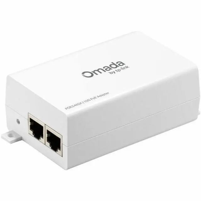 Alt view image 7 of 7 - Omada 54V 60W 10G Passive PoE Adapter Model POE5460X