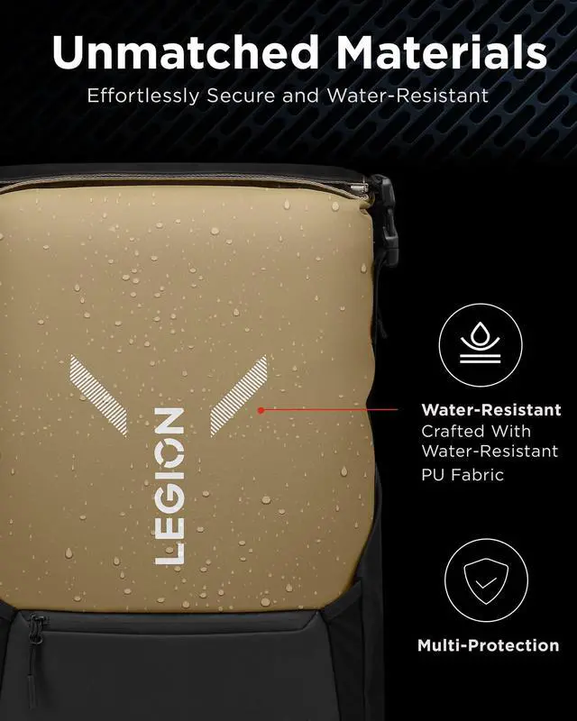 Alt view image 2 of 7 - LENOVO LEGION 16 GAMING BACKPACK GB500