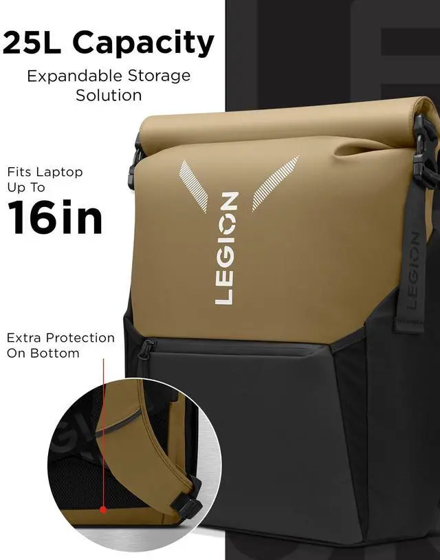 Alt view image 5 of 7 - LENOVO LEGION 16 GAMING BACKPACK GB500