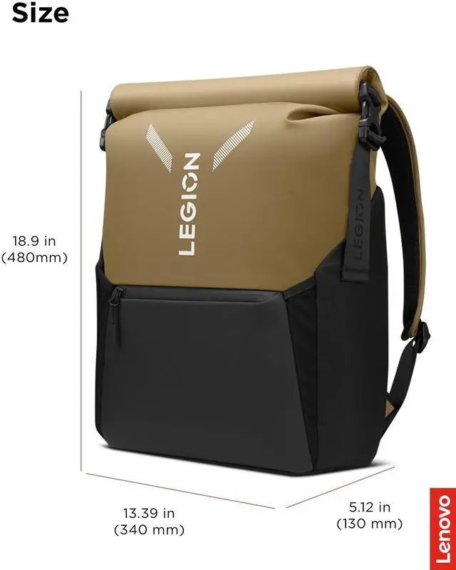 Alt view image 7 of 7 - LENOVO LEGION 16 GAMING BACKPACK GB500