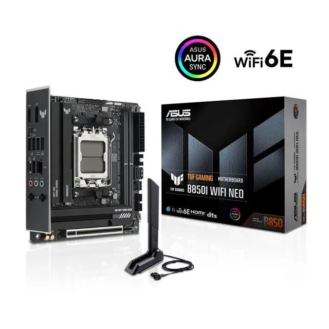 Alt view image 7 of 7 - TUF GMNG B850I WIFI NEO