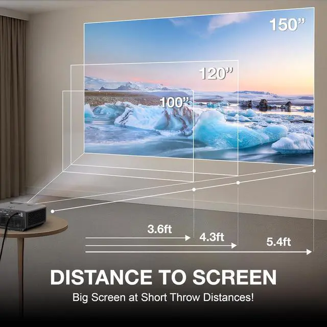 Alt view image 4 of 7 - GT3900UHD 4000L 4K UHD Proj