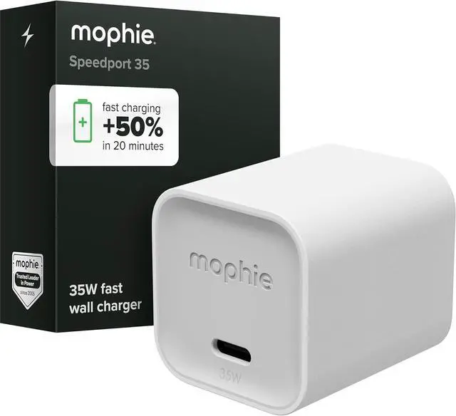 Main image of Mophie Speedport?35 GAN USB-C Charger Block - 35W Fast Wall Charger