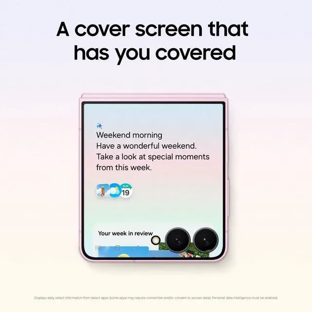 Alt view image 10 of 12 - Samsung Galaxy Z Flip8 SM-F776U 256 GB Smartphone - 6.9" Flexible Folding Screen Dynamic AMOLED 2X Full HD Plus 2520 x 1080 - Octa-core (OryonDual-core (2 Core) 4.74 GHz + Oryon Hexa-core (6 Core