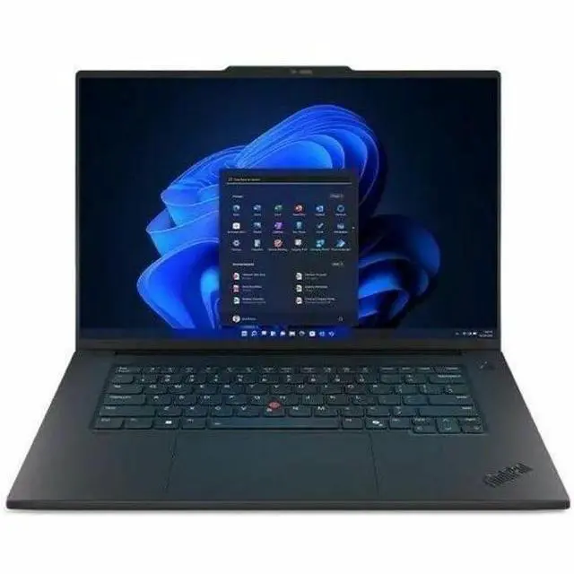 Alt view image 10 of 15 - Lenovo ThinkPad P1 Gen 8 21Q8001VUS 16" Touchscreen Mobile Workstation - 3.2K - 120 Hz - Intel Core Ultra 7 255H - Intel Evo Platform - 64 GB - 2 TB SSD - English Keyboard - Black - Intel Chip -