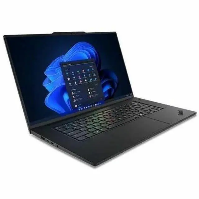 Alt view image 14 of 15 - Lenovo ThinkPad P1 Gen 8 21Q8001VUS 16" Touchscreen Mobile Workstation - 3.2K - 120 Hz - Intel Core Ultra 7 255H - Intel Evo Platform - 64 GB - 2 TB SSD - English Keyboard - Black - Intel Chip -