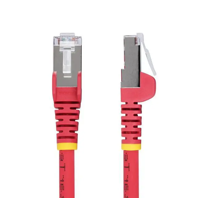 Alt view image 2 of 5 - StarTech 7ft Red Cat6A Ethernet Cable Snagless 10G 100W PoE S/FTP LSZH 27AWG Pure Copper 500MHz Shielded Network Patch Cord