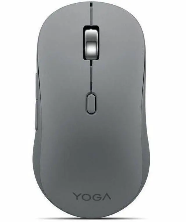 Alt view image 6 of 12 - Lenovo Yoga Bluetooth Silent Mouse (Luna Grey), For Gaming