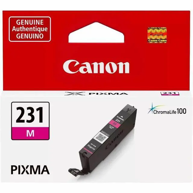 Alt view image 2 of 2 - Canon CLI-231 Genuine Magenta Ink Tank, Compatible with PIXMA TS8820 Printers