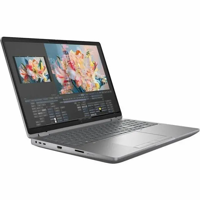 Alt view image 12 of 12 - HP ZBook Fury G1i 16" Mobile Workstation - WQXGA - Intel Core Ultra 7 265HX - vPro Technology - 32 GB - 512 GB SSD - Meteor Silver - Intel WM880 Chip - 2560 x 1600 - Windows 11 Pro - Intel RTX Pr