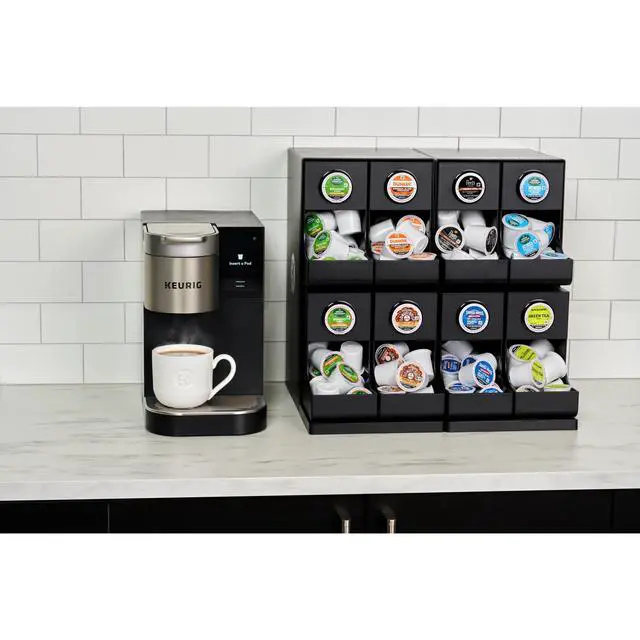 Alt view image 6 of 6 - K-Cup Organizer 17.8 x 14.57 x 17.28 Black 5000380139