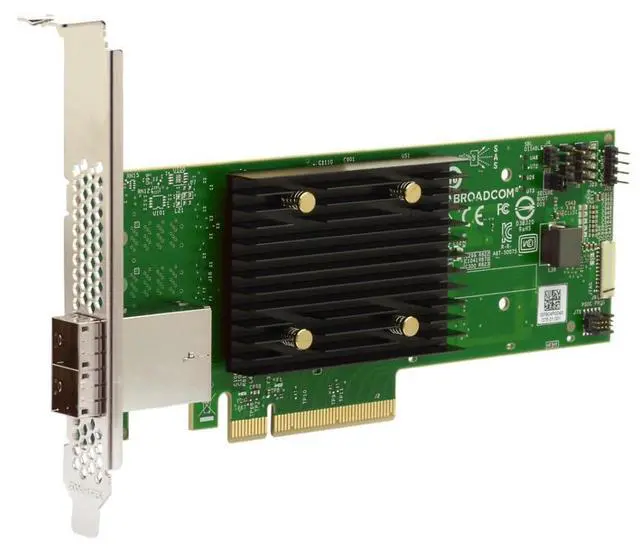 Alt view image 2 of 2 - Lenovo ThinkSystem 440-8e SAS/SATA PCIe Gen4 12Gb HBA 4Y37A78837